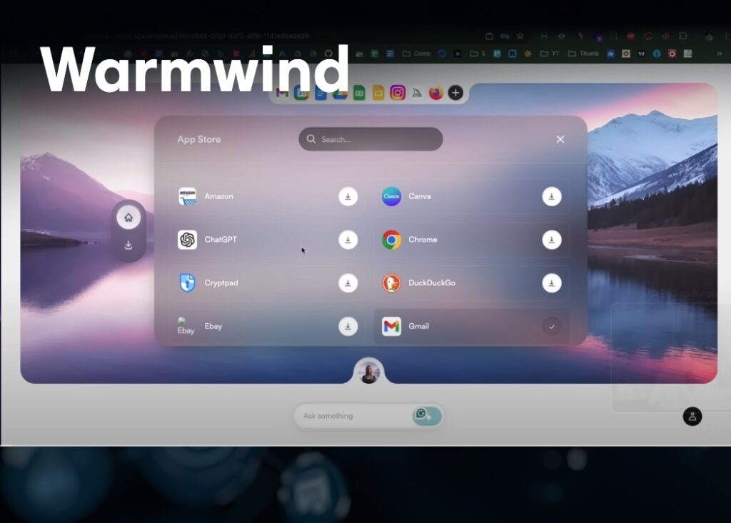 warm-wind AI Agent using the cloud